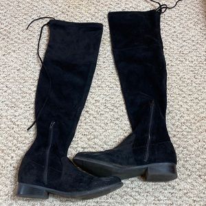 A new day womens size 9.5 black knee high boots